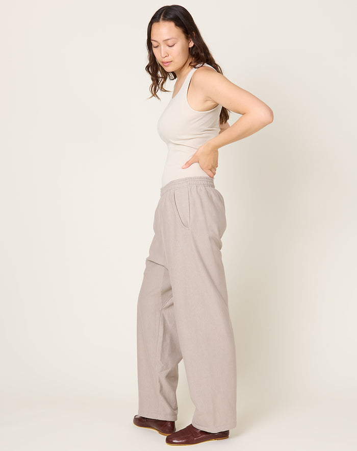 Yoko Sakamoto Athletic Pants in Beige
