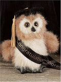 Bearington - Wise Owl Graduation Bear 4.5 Inches High and Retired - Olde Church Emporium