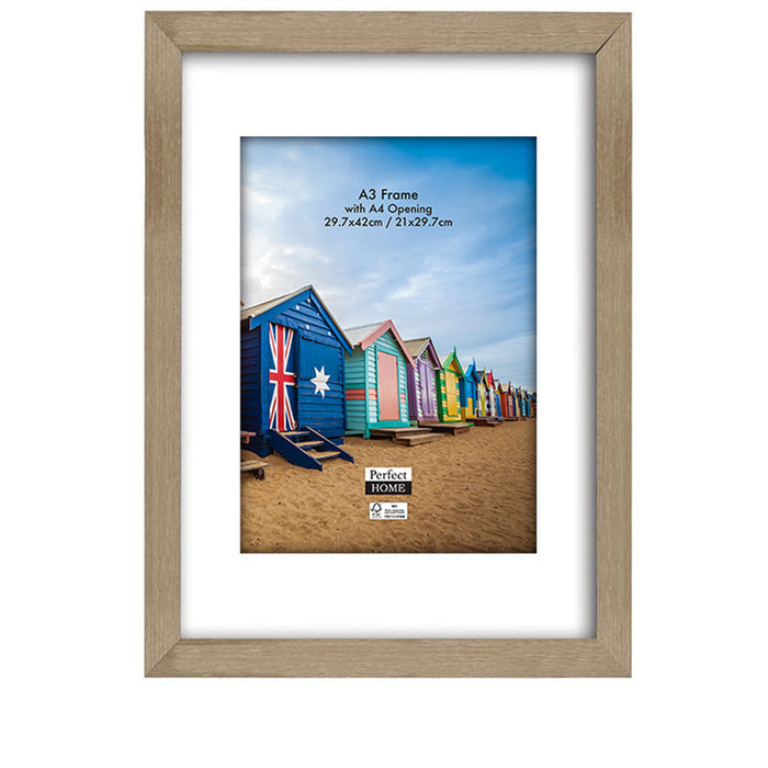 Brighton A3 Frame with A4 Opening Oak FSC Mix