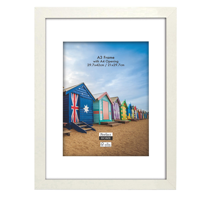 Brighton A3 Frame with A4 Opening White