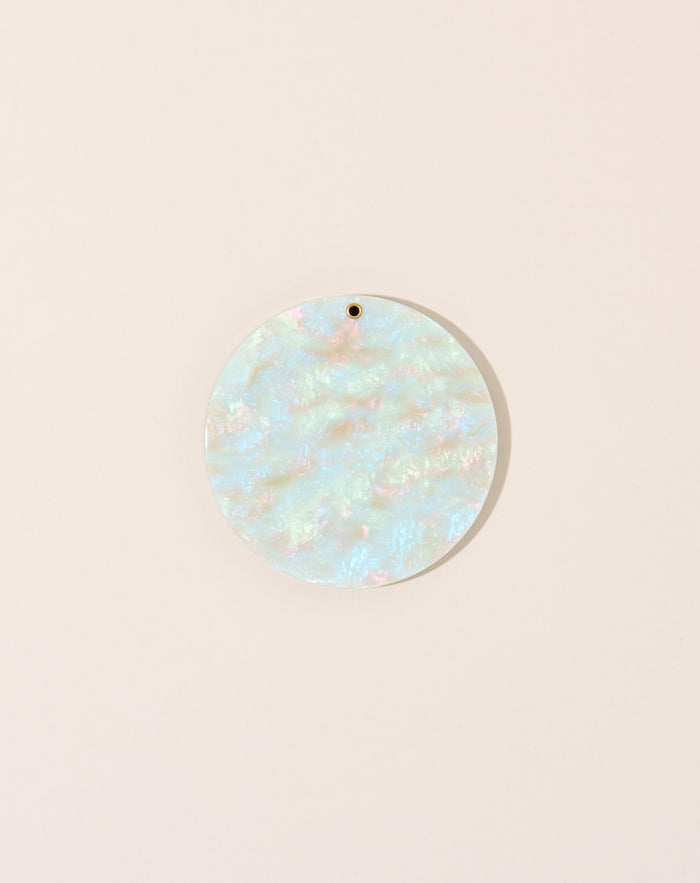 Machete Circle Mirror in Astral Mint