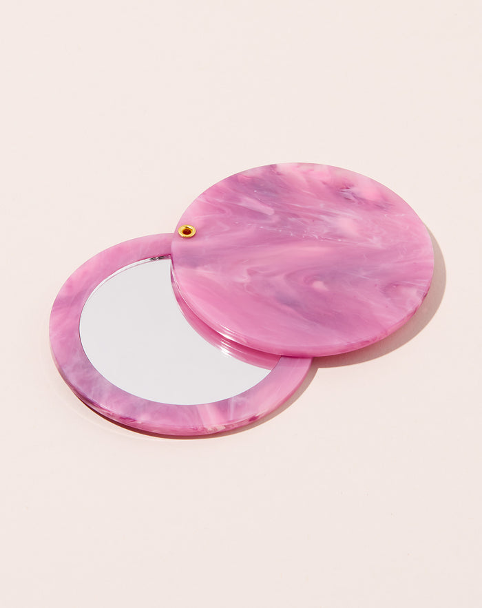 Machete Circle Mirror in Orchid