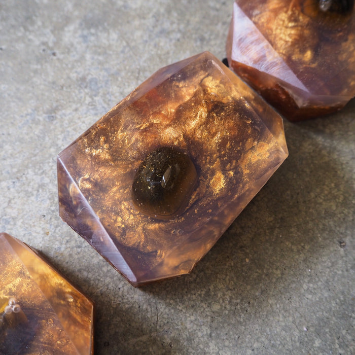 Copper Warrior — Tiger's Eye Crystal Cleansing Bar