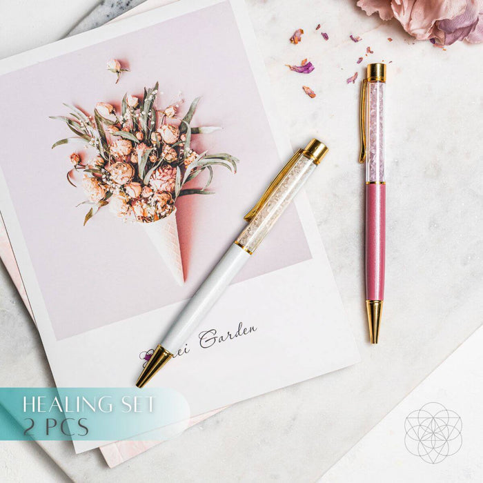 Crystal Energy Pens | Healing, Protection & Cleansing Sets