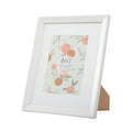 Finny 8x10 Inch White With 5x7 Inch Opening