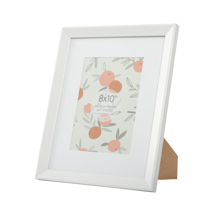 Finny 8x10 Inch White With 5x7 Inch Opening