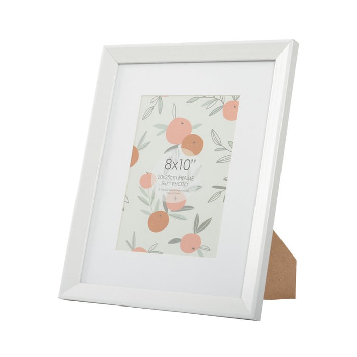 Finny 8x10 Inch White With 5x7 Inch Opening