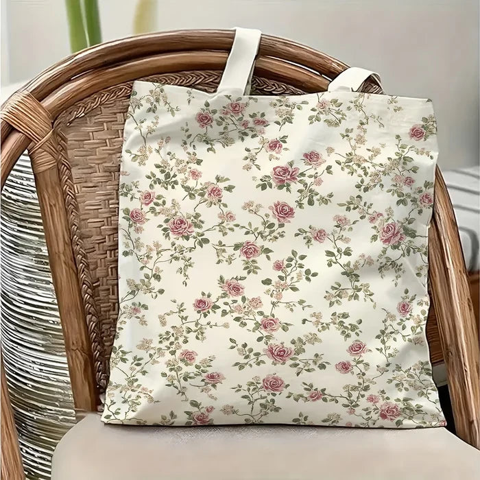 Floral Print Tote Bag — Boho Everyday Carry