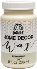 Folk Art Home Decor Wax 8Oz/236Ml Clear