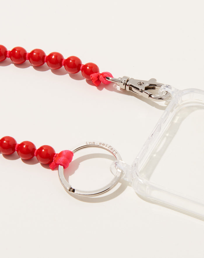 Ina Seifart Handykette iPhone Necklace in Red