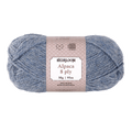 Heirloom Alpaca 8ply 50g Greyblue Heather