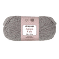 Heirloom Alpaca 8ply 50g Sea Fog