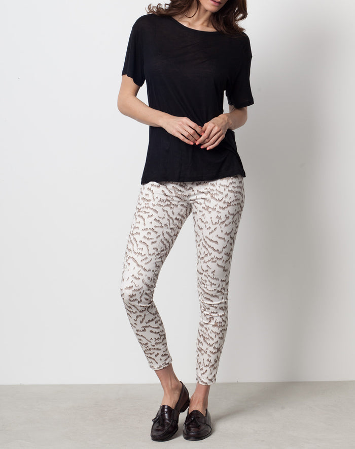 Objects Without Meaning Hi Rise Skinny Jean in Cream Aurora