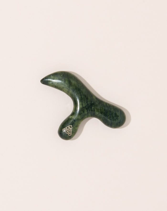The Wax Apple Jade Toucan Massager