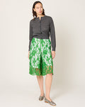TOGA Archives Lace Cullotes in Light Green