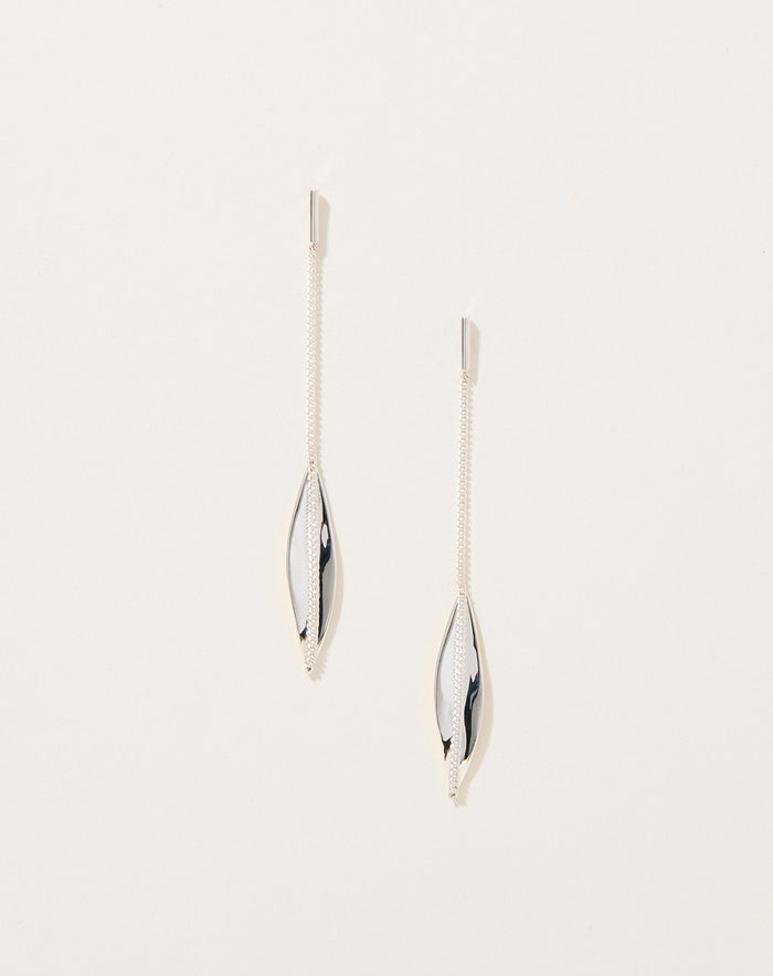 Saskia Diez Leaves Earrings
