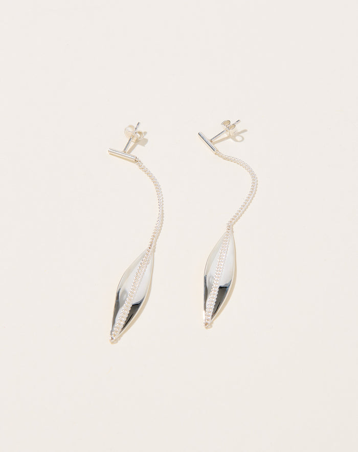 Saskia Diez Leaves Earrings