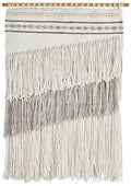 Linear Grey Wall Hanging