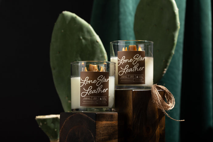 Lone Star Leather | Tobacco, Leather & Clove Candle