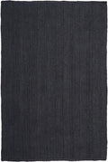 Manly Black Rug