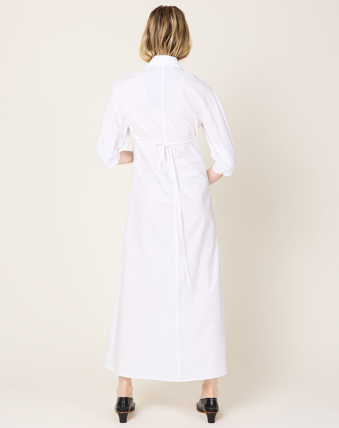 Kallmeyer Marla Dolman Shirtdress in White