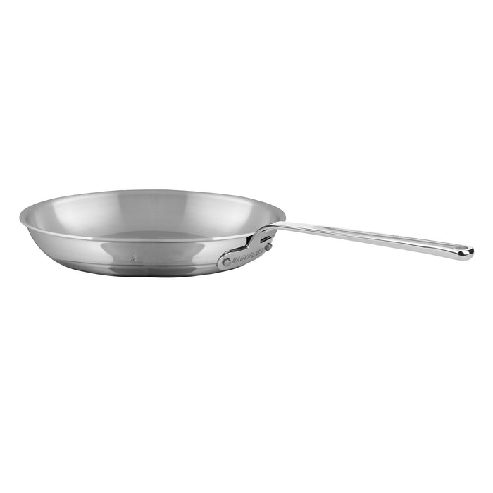 Mauviel 1830 M'360 Tri-Ply Stainless Steel Frying Pan, Cast Stainless Steel Handle, 10.2 In