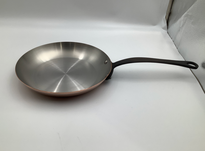 Mauviel 1830 M'Heritage M'150 CI Copper Frying Pan 10.2 Inches — Open Box #4