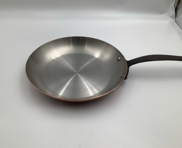 Mauviel 1830 M'Heritage M'150 CI Copper Frying Pan 10.2 Inches — Open Box #4