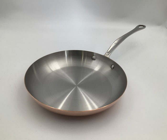 Mauviel 1830 M'Heritage M'150 S Copper Frying Pan With Cast Stainless Steel Handle, 10.2 In — Open Box #23