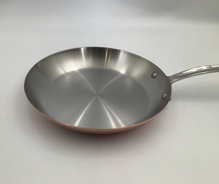 Mauviel 1830 M'Heritage M'150 S Copper Frying Pan With Cast Stainless Steel Handle, 10.2 In — Open Box #14