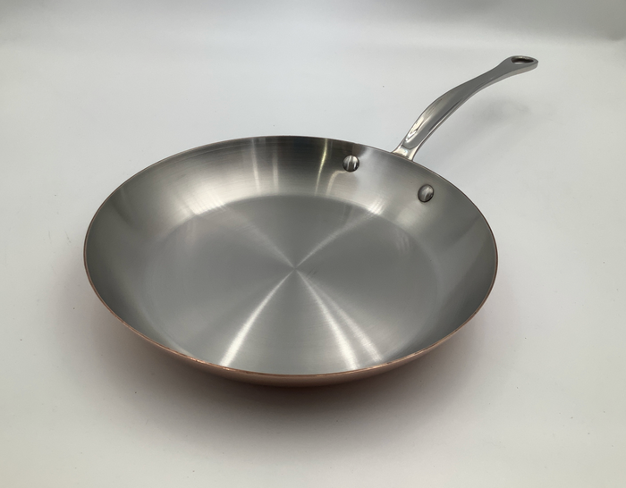 Mauviel 1830 M'Heritage M'150 S Copper Frying Pan With Cast Stainless Steel Handle, 10.2 In — Open Box #11