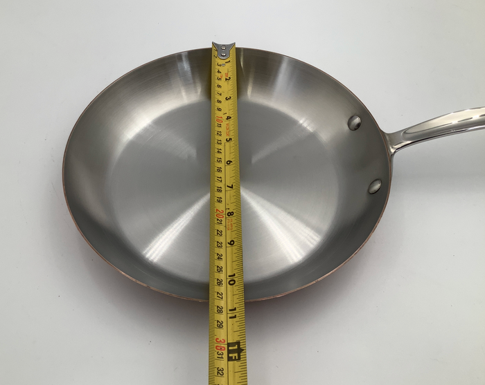 Mauviel 1830 M'Heritage M'150 S Copper Frying Pan With Cast Stainless Steel Handle, 10.2 In — Open Box #9