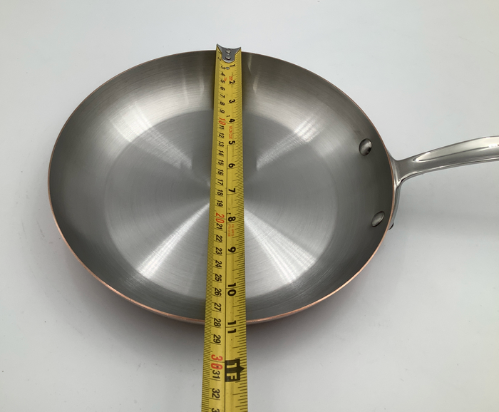 Mauviel 1830 M'Heritage M'150 S Copper Frying Pan With Cast Stainless Steel Handle, 10.2 In — Open Box #20