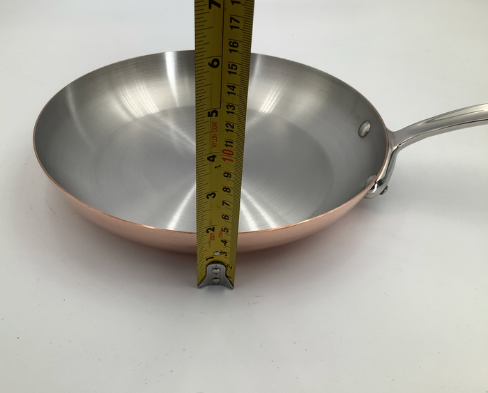 Mauviel 1830 M'Heritage M'150 S Copper Frying Pan With Cast Stainless Steel Handle, 10.2 In — Open Box #23