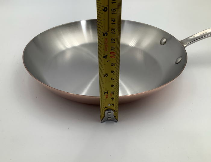 Mauviel 1830 M'Heritage M'150 S Copper Frying Pan With Cast Stainless Steel Handle, 10.2 In — Open Box #9