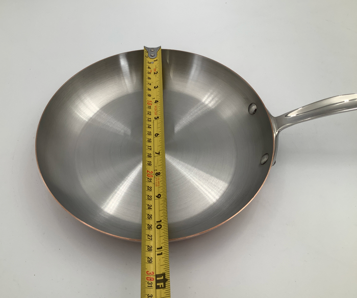 Mauviel 1830 M'Heritage M'150 S Copper Frying Pan With Cast Stainless Steel Handle, 10.2 In — Open Box #23