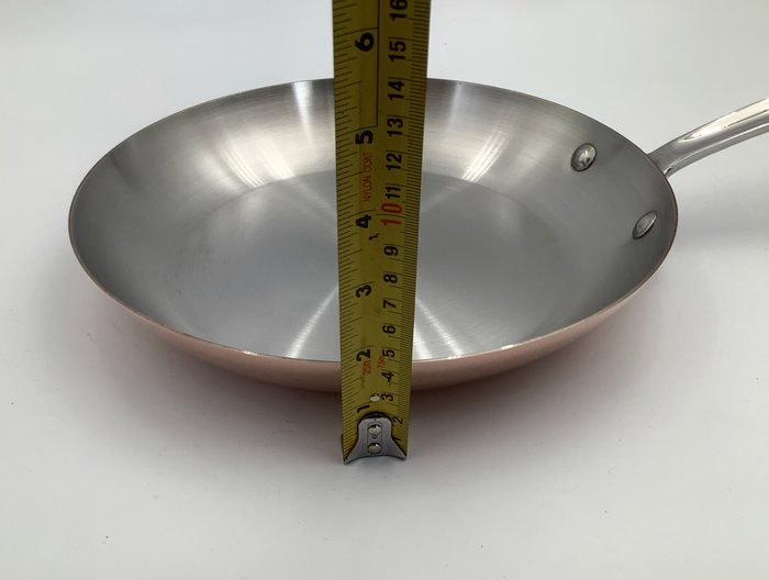 Mauviel 1830 M'Heritage M'150 S Copper Frying Pan With Cast Stainless Steel Handle, 10.2 In — Open Box #2