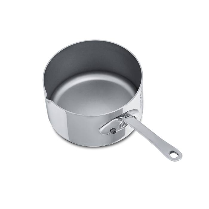 Mauviel M'MINIS Sauce Pan With Cast Stainless Steel Handle, 0.2-Qt - Mauviel1830