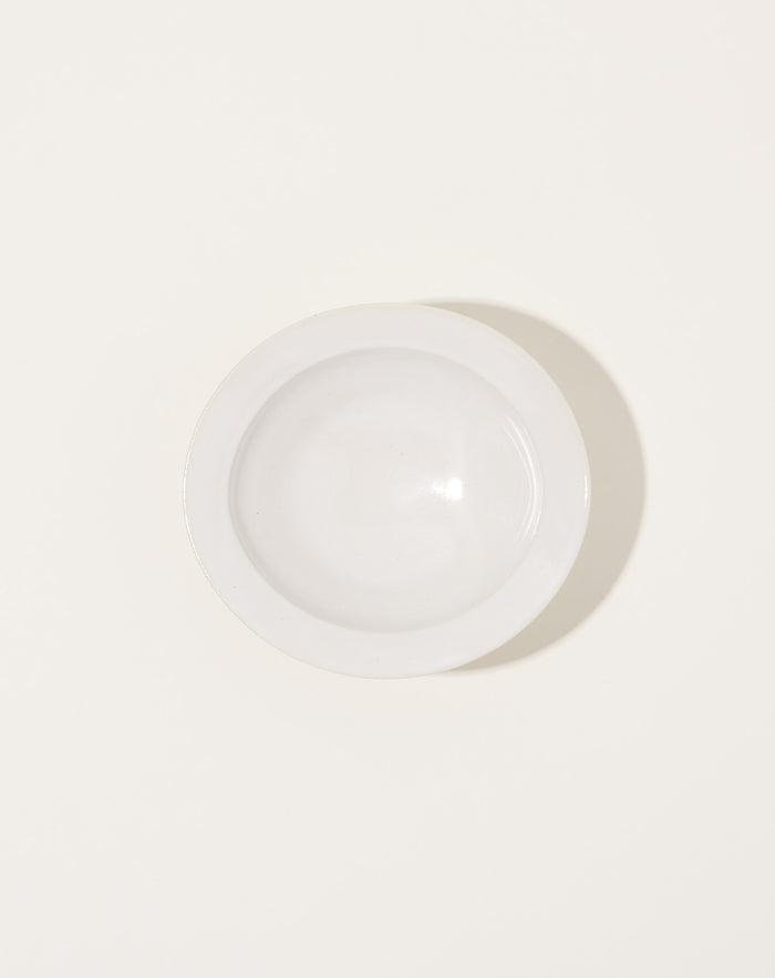 Monohanako Medium Rim Bowl in White