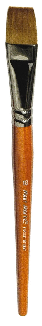 M.M. Artist Brush Taklon Short Bright 12