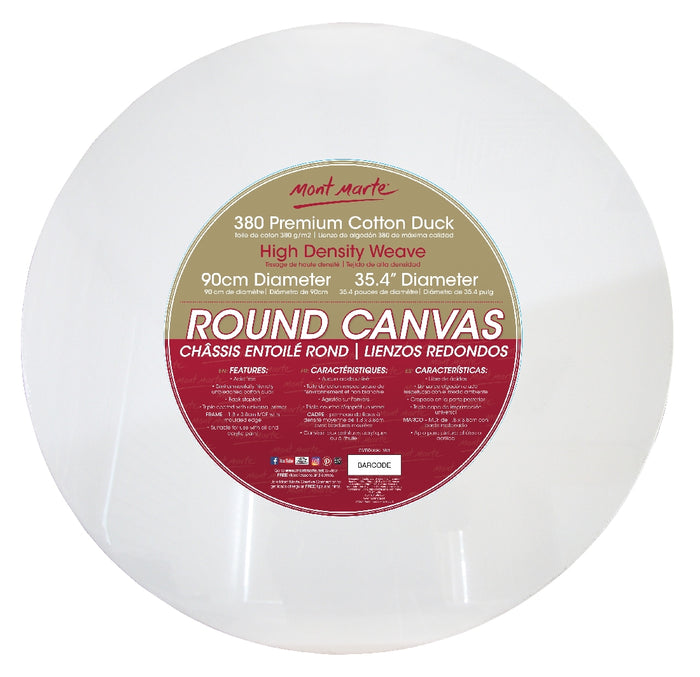 M.M. Canvas Round S.t.