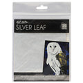M.M. Imitation Silver Leaf 14x14cm 25 sheets