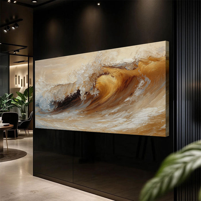 Ocean Wave Seascape Wall Art III | Coastal Canvas Print