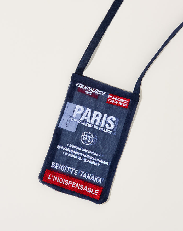 Brigitte Tanaka Organza Paris Plan Pouch