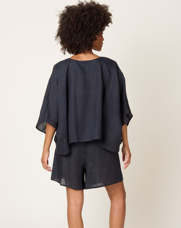 Baserange Ori Top in Gerard Navy