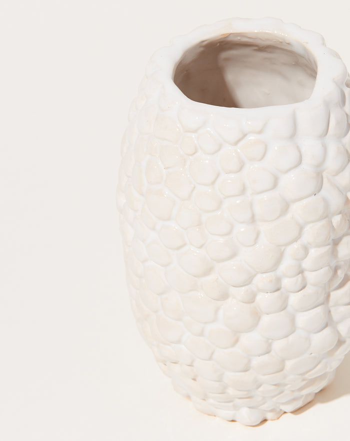Isabel Halley Oval Bumpy Vase