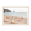 Parasol Parade Framed Print