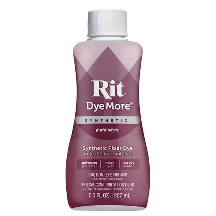 Rit Dye Rit Fabric Liquid Dye Synthetic 7oz (207ml) Dyemore - Plum Berry
