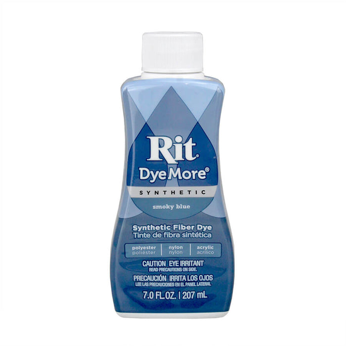 Rit Dye Rit Fabric Liquid Dye Synthetic 7oz (207ml) Dyemore - Smoky Blue