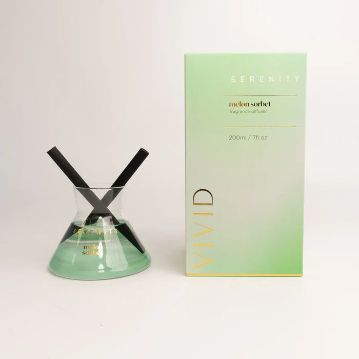 Serenity Vivid Diffuser 200ml Melon Sorbet
